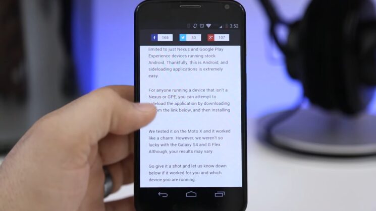 How To Turn Off 'App Suggestions' In The Google Now Launcher - Moto E