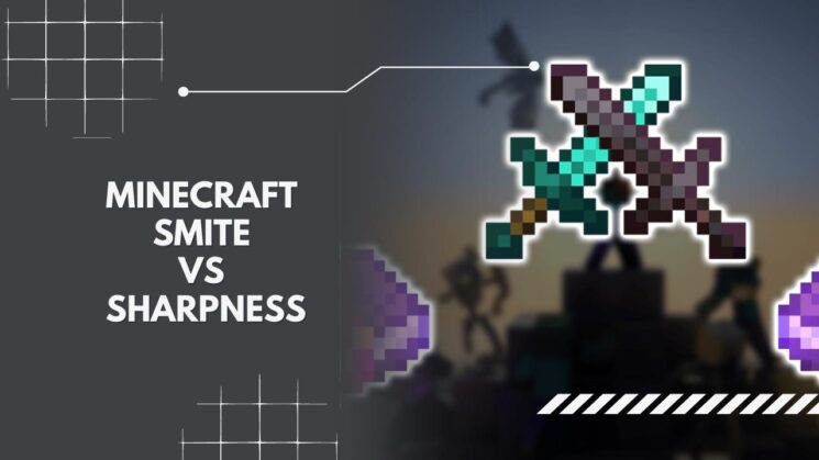 Minecraft Smite vs Sharpness