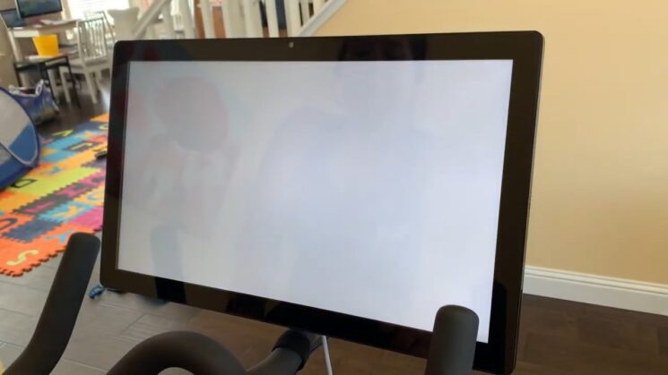 Peloton Touchscreen Error white screen