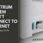 Spectrum Modem Wont Connect internet