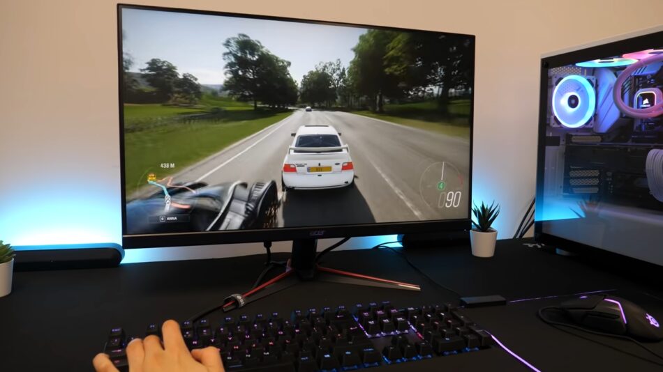 gaming on acer monitor