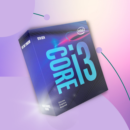 Intel Core i3-9100F 65W Processor 