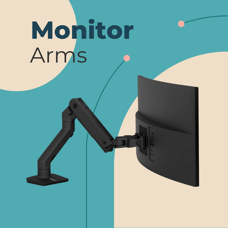 Ergotron HX Single VESA Monitor Arm