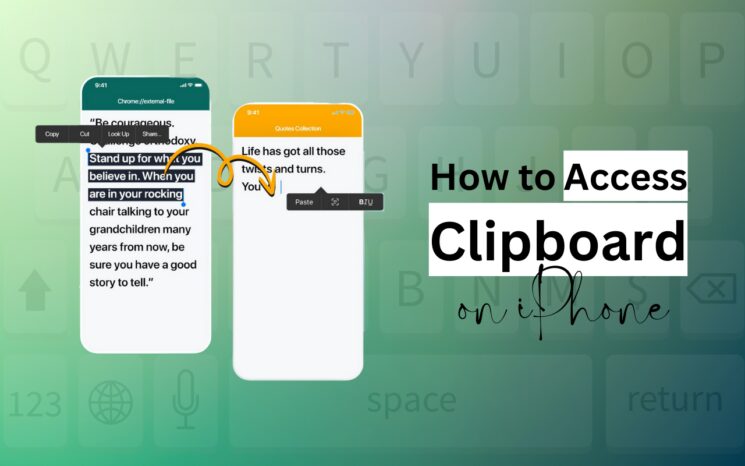 How To Find Clipboard On iPhone