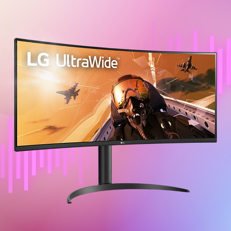 LG 34WN80C-B UltraWide 34″ Curved Monitor