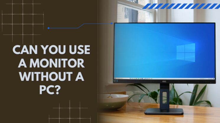 Monitor without pc