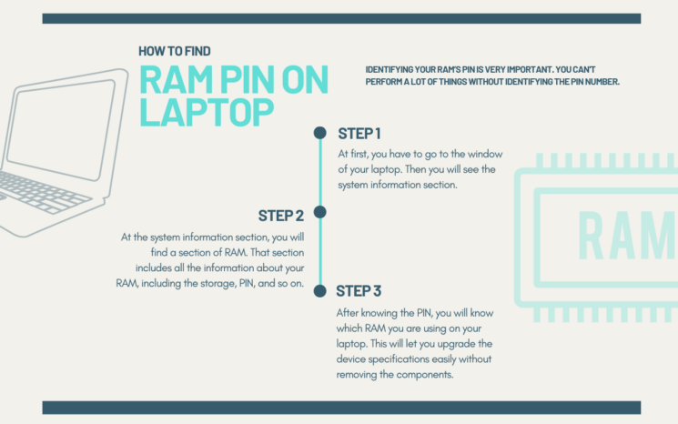 ram pin on laptop infographic