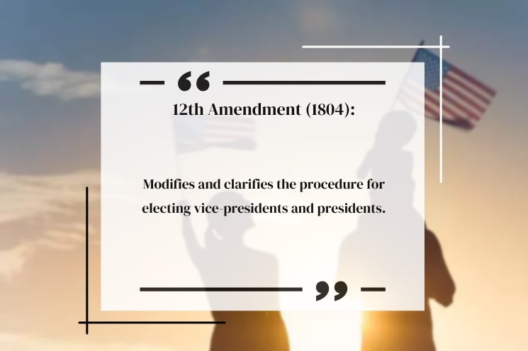 The 12th Amendment