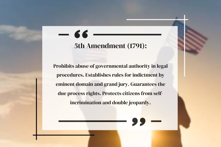 The 5th Amendment