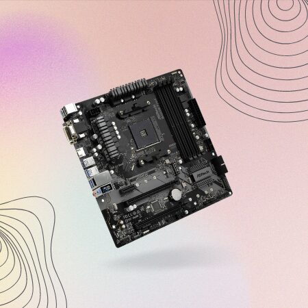 ASRock B450M PRO4 Micro ATX AMD Motherboard