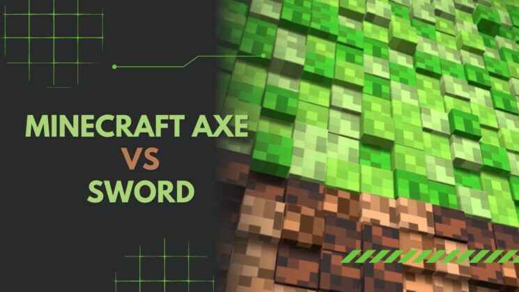 Minecraft Axe VS Sword - Gaming Comparisons