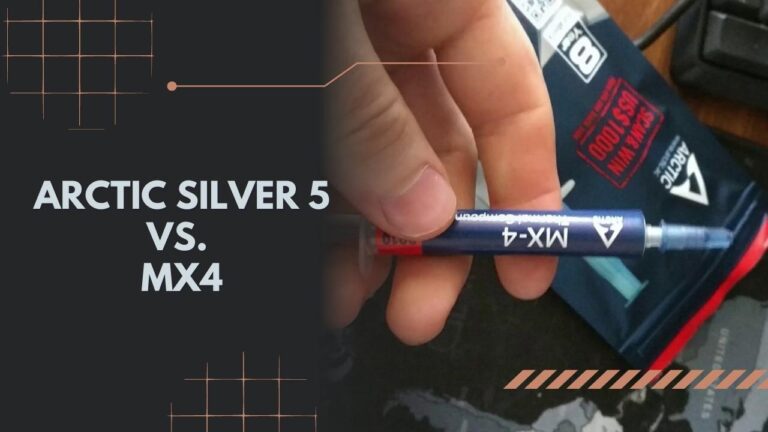thermal paste Arctic Silver 5 Vs. MX4