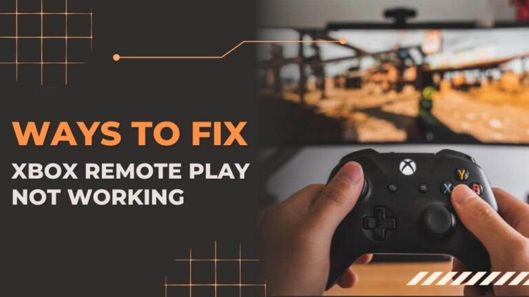 Instruction For Fixing Xbox Remote Play