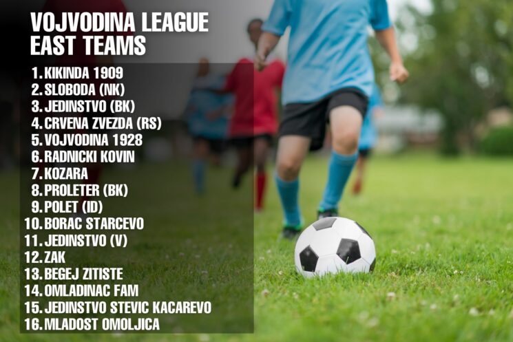Vojvodina League East Teams