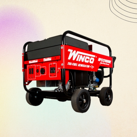 Winco HPS12000HE Tri-Fuel Portable Generator